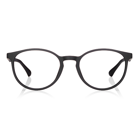 OWNDAYS | SUN Black Full Rim Boston left side