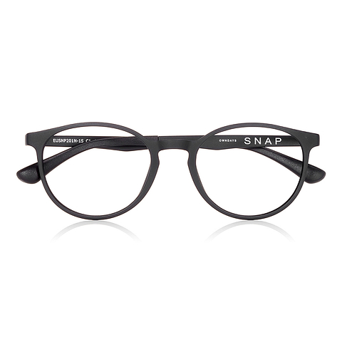 OWNDAYS | SUN Black Full Rim Boston left side