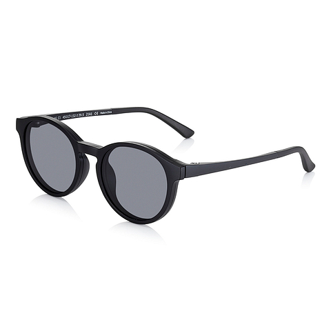 OWNDAYS | SUN Black Full Rim Boston right side