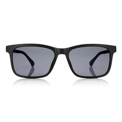 OWNDAYS | SUN Black Full Rim Rectangle right side