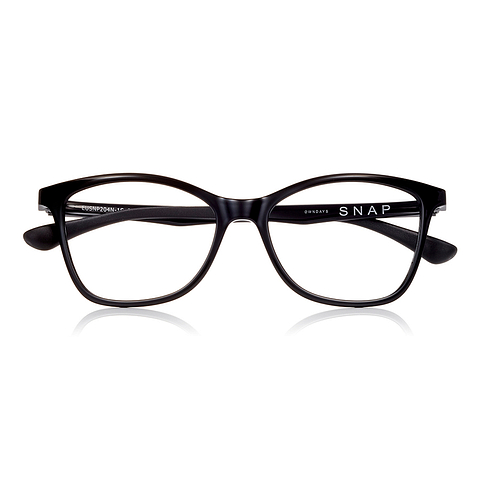 OWNDAYS | SUN Black Full Rim Fox left side