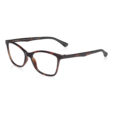 OWNDAYS | SUN Light Brown Full Rim Fox left side