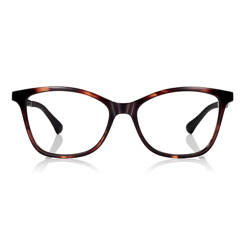 OWNDAYS | SUN Light Brown Full Rim Fox left side
