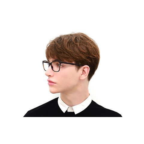 OWNDAYS | SUN Light Brown Full Rim Fox left side