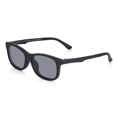 OWNDAYS | SUN Black Full Rim Rectangle right side