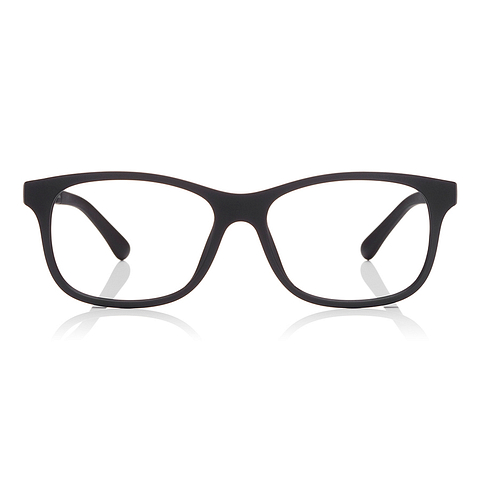 OWNDAYS | SUN Black Full Rim Rectangle left side