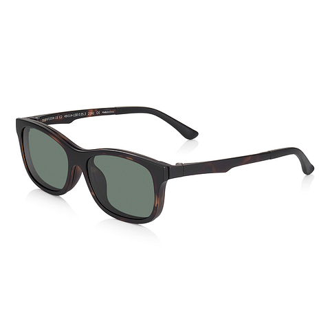 OWNDAYS | SUN Light Brown Full Rim Rectangle right side