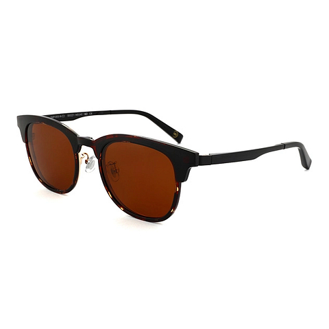 OWNDAYS | SUN Black Half Rim Browline right side