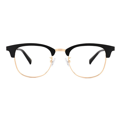 OWNDAYS | SUN Black Half Rim Browline right side