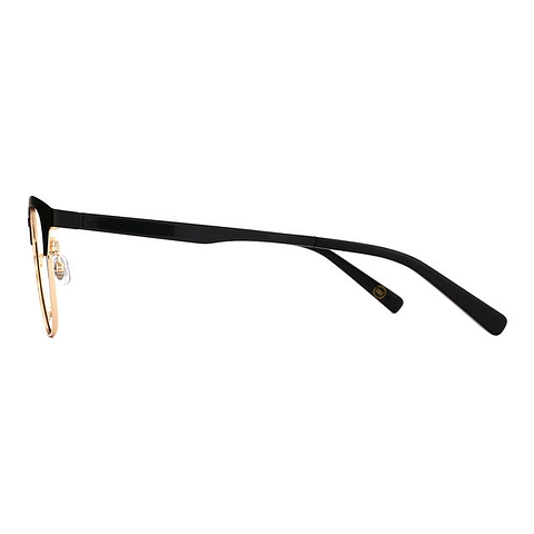 OWNDAYS | SUN Black Half Rim Browline left side