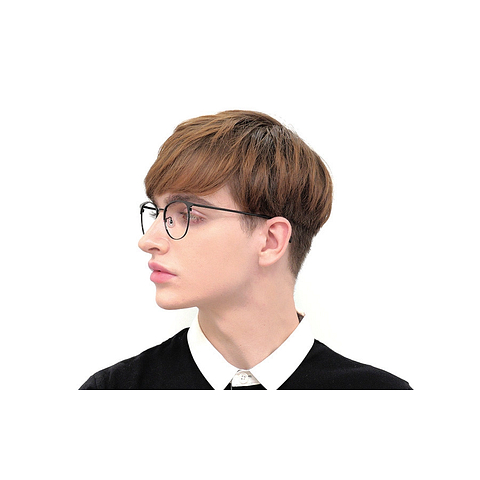 OWNDAYS | SUN Black Full Rim Wellington right side