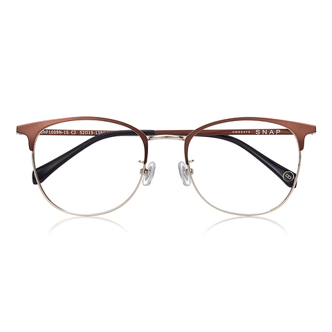 OWNDAYS | SUN Light Brown Full Rim Wellington right side