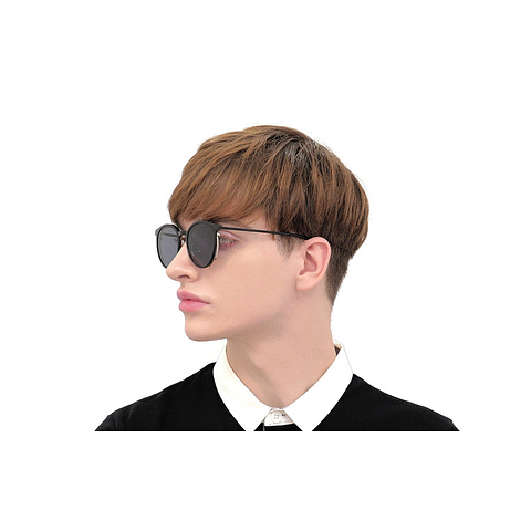 OWNDAYS | SUN Black Full Rim Boston right side