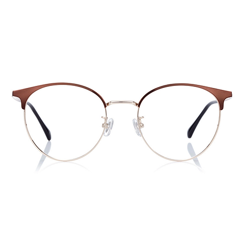 OWNDAYS | SUN Light Brown Full Rim Boston left side