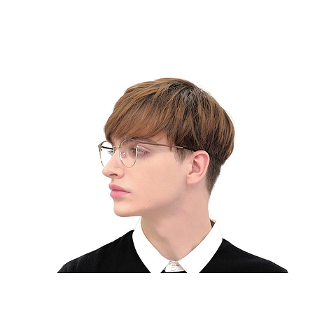 OWNDAYS | SUN Black Full Rim Boston left side