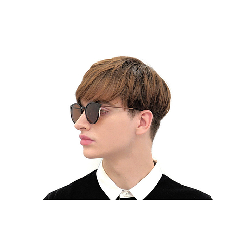 OWNDAYS | SUN Black Full Rim Boston left side