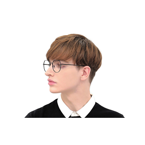 OWNDAYS | SUN Black Full Rim Boston right side
