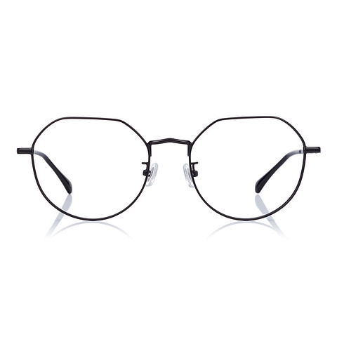 OWNDAYS | SUN Black Full Rim Boston left side