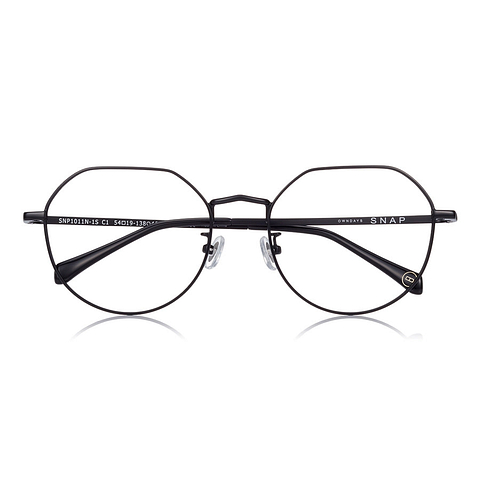 OWNDAYS | SUN Black Full Rim Boston left side