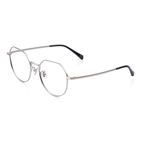 OWNDAYS | SUN Silver Full Rim Boston left side