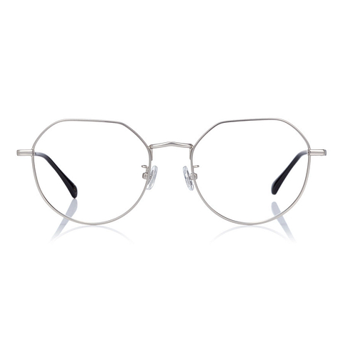 OWNDAYS | SUN Silver Full Rim Boston left side