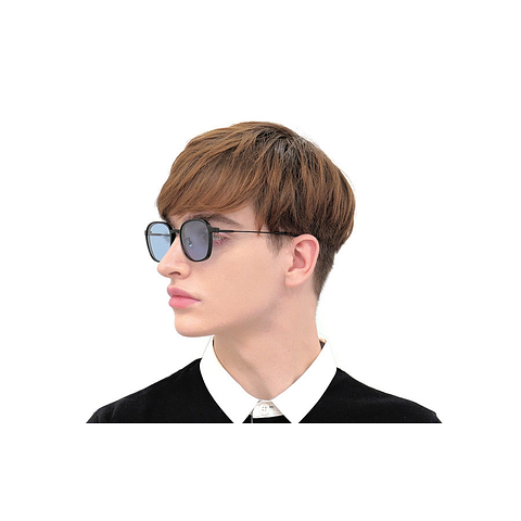 OWNDAYS | SUN Black Full Rim Wellington right side