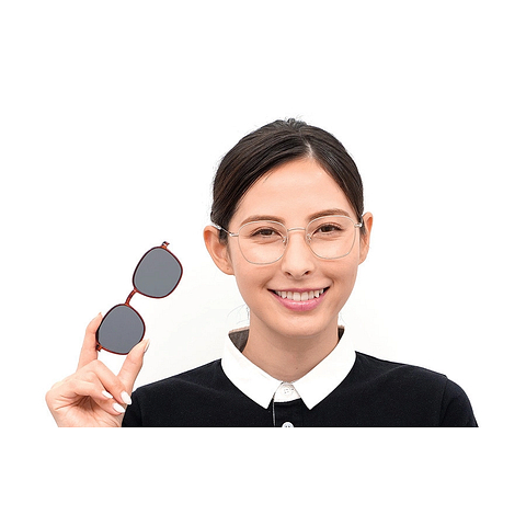 OWNDAYS | SUN Silver Full Rim Wellington right side