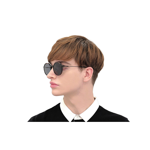 OWNDAYS | SUN Black Full Rim Round right side