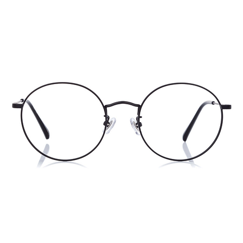 OWNDAYS | SUN Black Full Rim Round left side