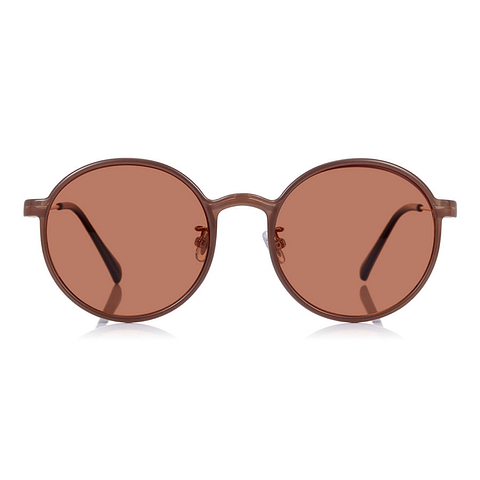 OWNDAYS | SUN Gold Full Rim Round right side