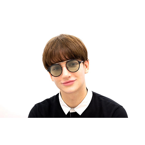 OWNDAYS | SUN Black Full Rim Boston right side