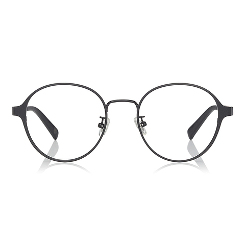 OWNDAYS | SUN Black Full Rim Boston left side