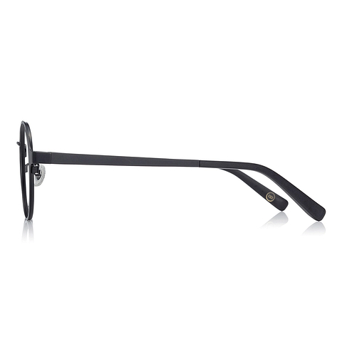 OWNDAYS | SUN Black Full Rim Boston right side