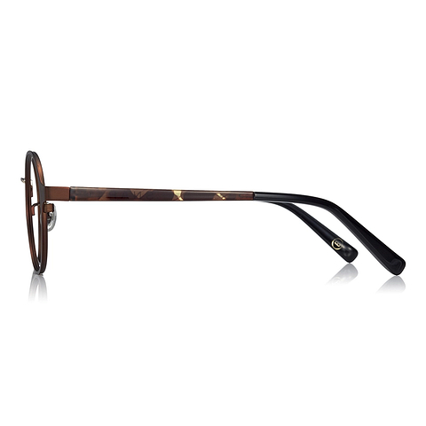 OWNDAYS | SUN Light Brown Full Rim Boston right side