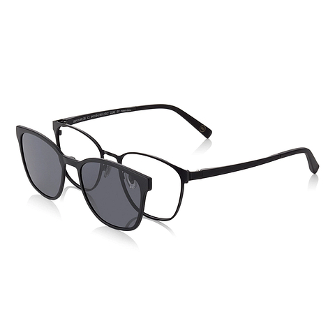OWNDAYS | SUN Black Full Rim Wellington left side