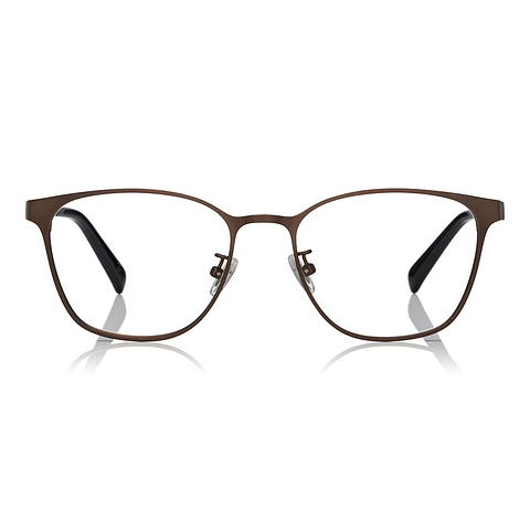 OWNDAYS | SUN Light Brown Full Rim Wellington left side
