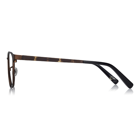 OWNDAYS | SUN Light Brown Full Rim Wellington right side