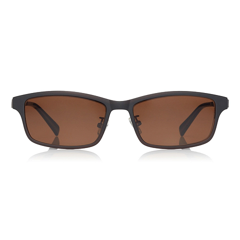 OWNDAYS | SUN Light Brown Full Rim Rectangle right side