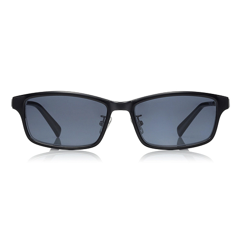 OWNDAYS | SUN Mid Gunmetal Full Rim Rectangle right side
