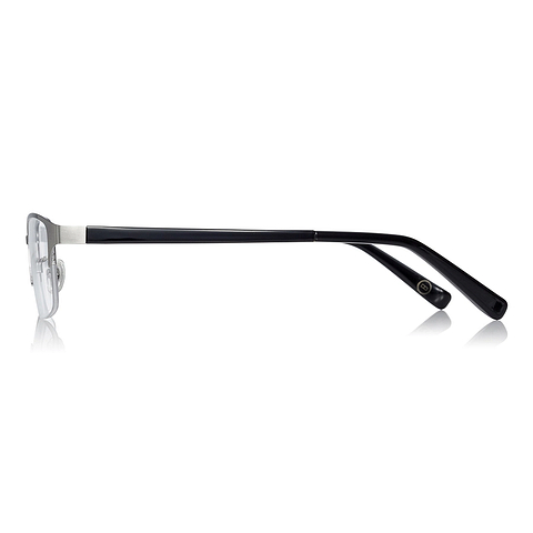 OWNDAYS | SUN Mid Gunmetal Full Rim Rectangle right side