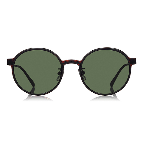 OWNDAYS | SUN Black Full Rim Round left side