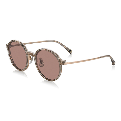 OWNDAYS | SUN Gold Full Rim Round right side