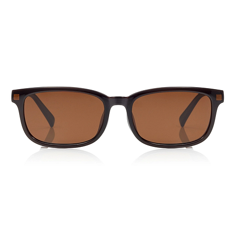 OWNDAYS | SUN Light Brown Full Rim Rectangle right side