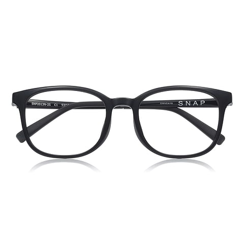 OWNDAYS | SUN Black Full Rim Wellington left side