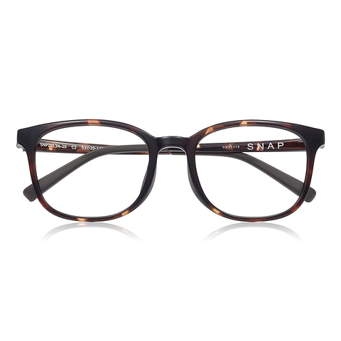 OWNDAYS | SUN Light Brown Full Rim Wellington left side