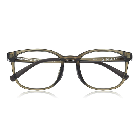 OWNDAYS | SUN Tan Brown Full Rim Wellington left side