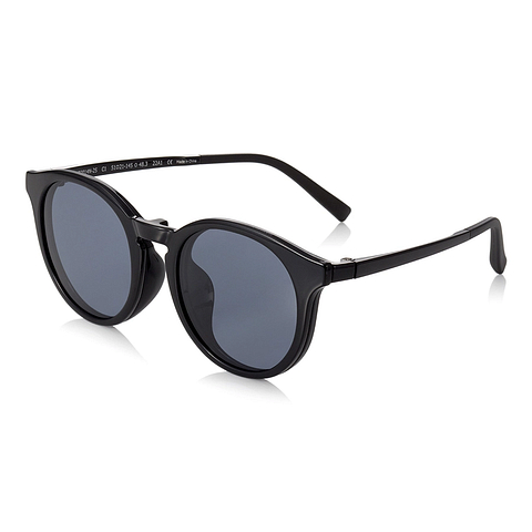 OWNDAYS | SUN Black Full Rim Boston right side