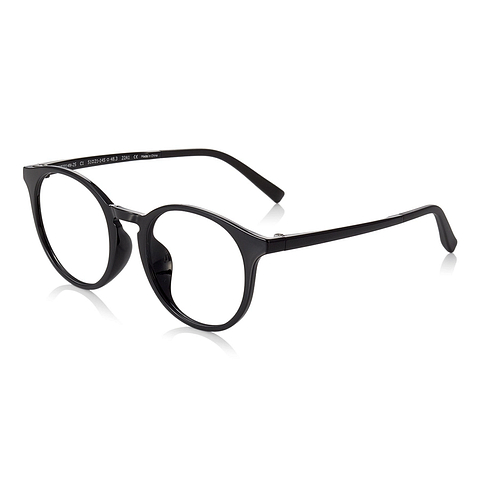 OWNDAYS | SUN Black Full Rim Boston left side