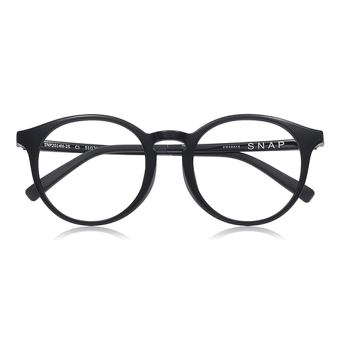 OWNDAYS | SUN Black Full Rim Boston left side