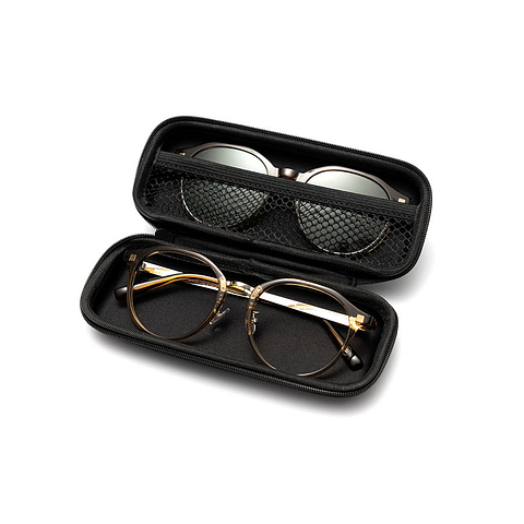 OWNDAYS | SUN Black Full Rim Boston right side